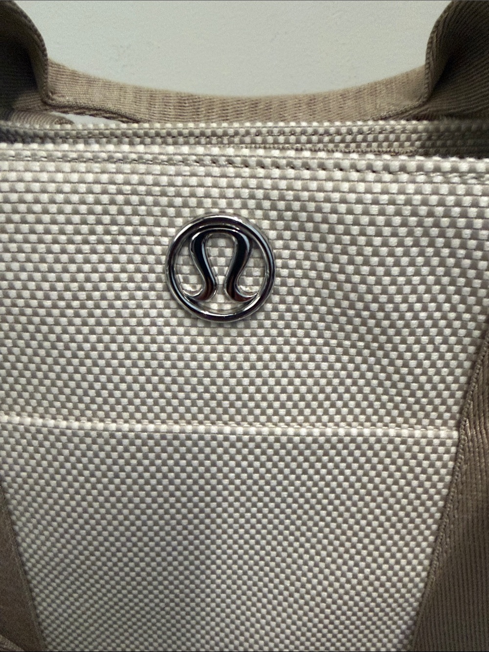 lululemon athletica Cream and Tan Canvas Tote - Picture 4 of 7